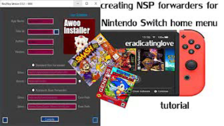 Guide: Using nro2nsp to create custom .nsp ROM games for your home