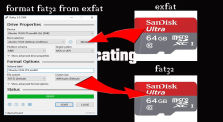 how to format file system exfat to format fat32 (easy) by bofgis