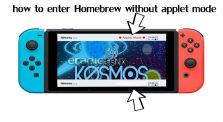 how to enter Hombrew with out appletmode on Nintendo Switch 9.0.0 by bofgis